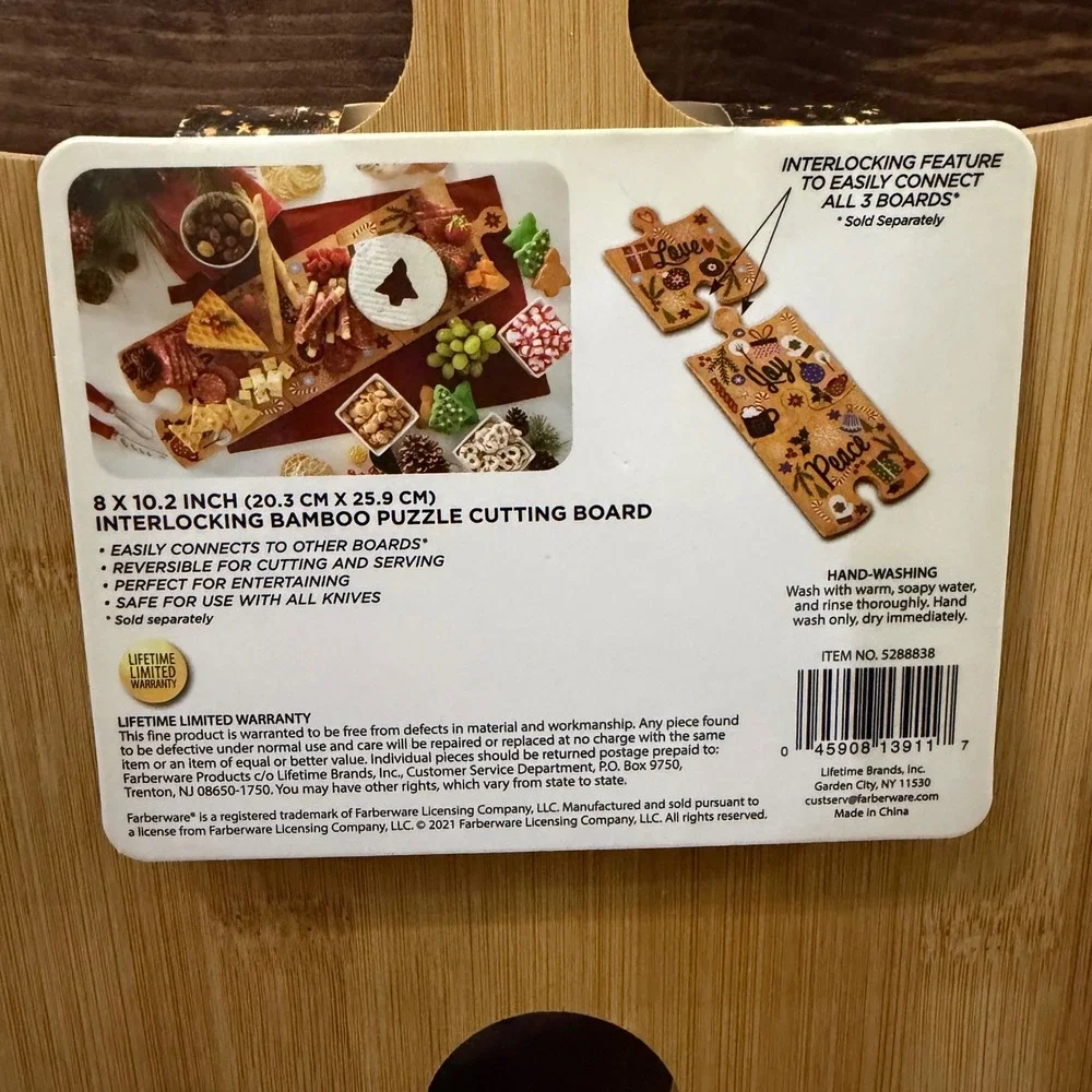 Farberware interlocking bamboo